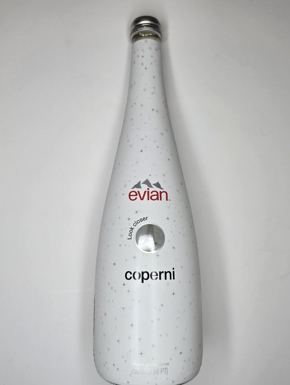 Evian x Coperni Limited Edition Sealed Water Bottle 750mL Collectible